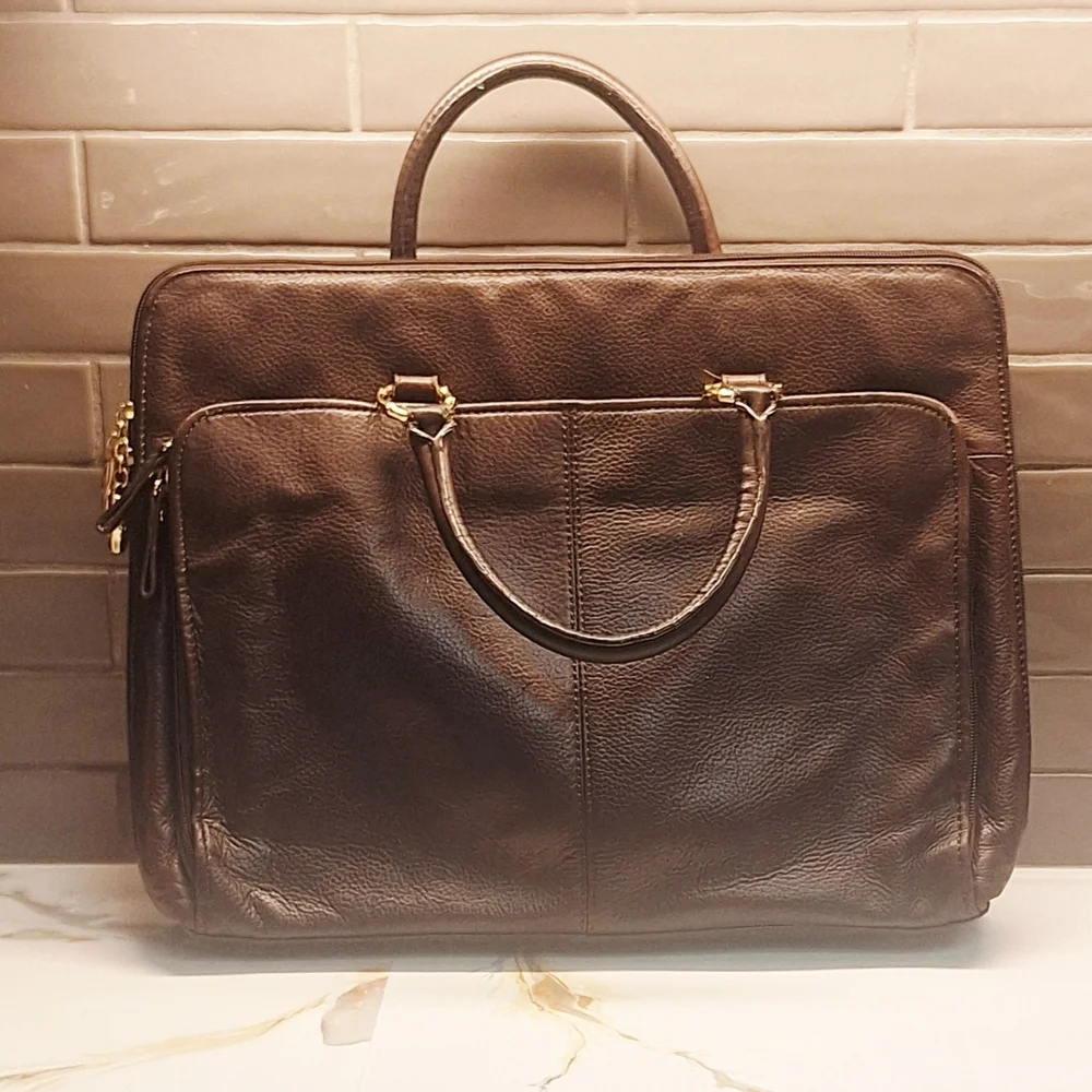 Great American Leatherworks Elt Brown Leather Men's Bag